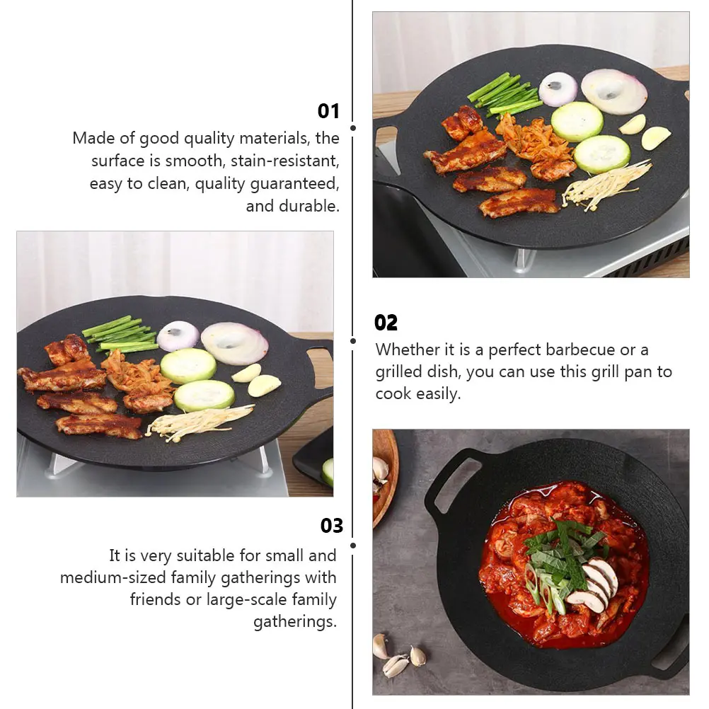 1pc Non-Stick Bbq Pan Plate Home Kitchen Barbecue Grill Plate Use Grilled Fish Fry Pan Outdoor Barbecue Tool
1pc Non-Stick Bbq Pan Plate Home Kitchen Barbecue Grill Plate Use Grilled Fish Fry Pan Outdoor Barbecue Tool
