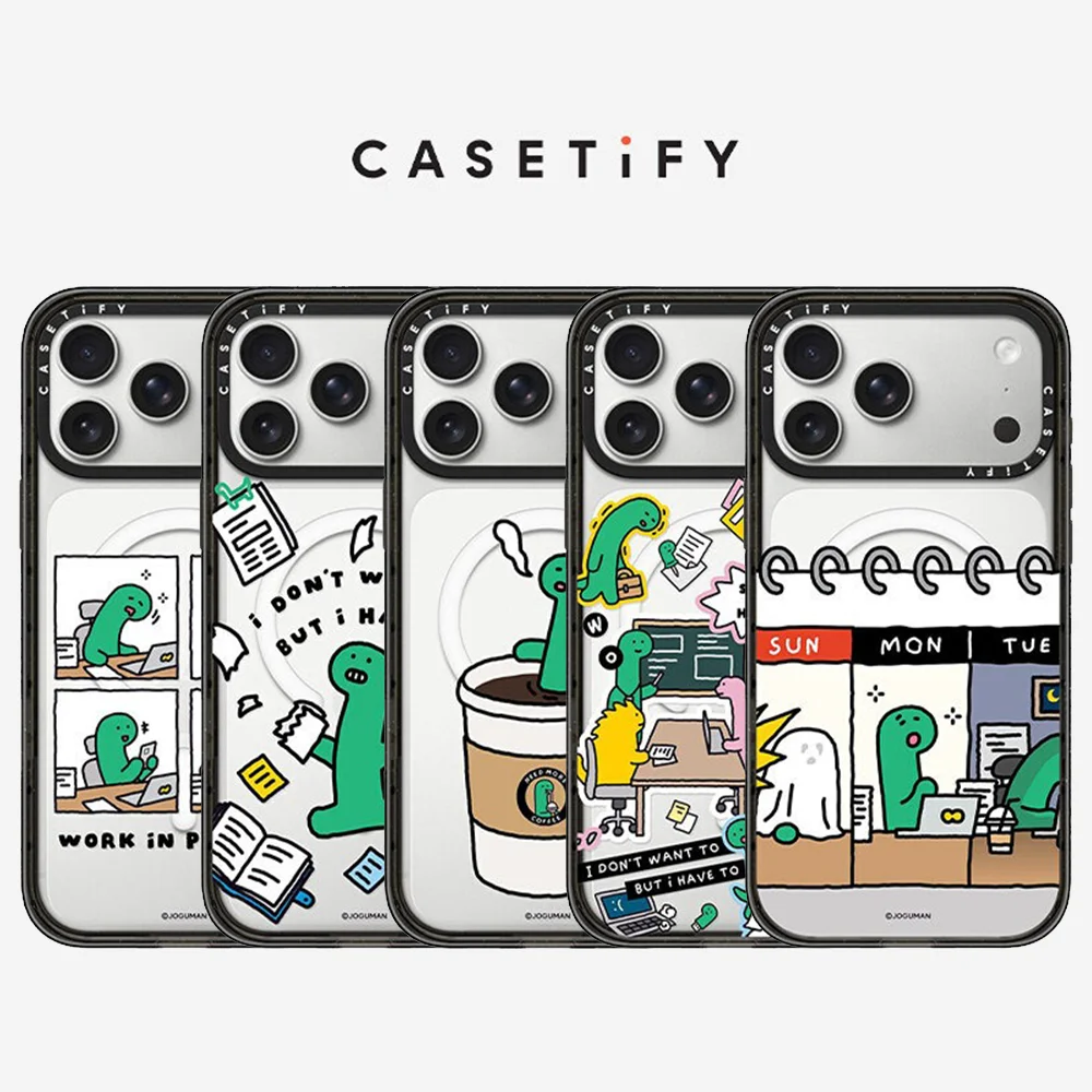CASETiFY Joguman Cartoon Series Magnetic Drop-proof Case for iPhone 13 14 15 16 17 Pro Max Air Plus Protect Cover
CASETiFY Joguman Cartoon Series Magnetic Drop-proof Case for iPhone 13 14 15 16 17 Pro Max Air Plus Protect Cover