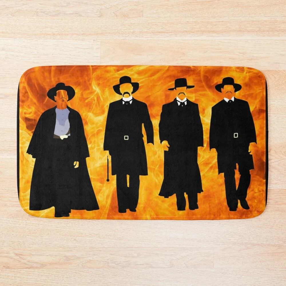 Tombstone: FIRE Bath Mat Carpet For Bathroom Bathrooms Accessories Novelties Entrance Doormat Kitchen Mat 
Tombstone: FIRE Bath Mat Carpet For Bathroom Bathrooms Accessories Novelties Entrance Doormat Kitchen Mat