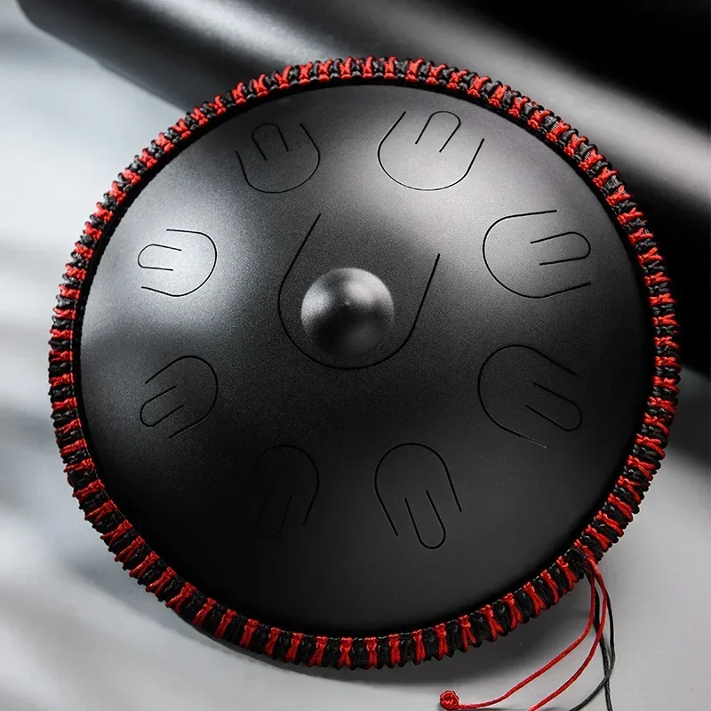 New Steel Tongue Drummer Dish Handpan Drum Percussion Instrument Hand Drum Professional Airy Drum 14In 9 Note D Minor Steel Tong
New Steel Tongue Drummer Dish Handpan Drum Percussion Instrument Hand Drum Professional Airy Drum 14In 9 Note D Minor Steel Tong