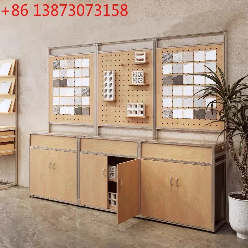 Creative hole board sample display rack Ocean board display rack
Creative hole board sample display rack Ocean board display rack