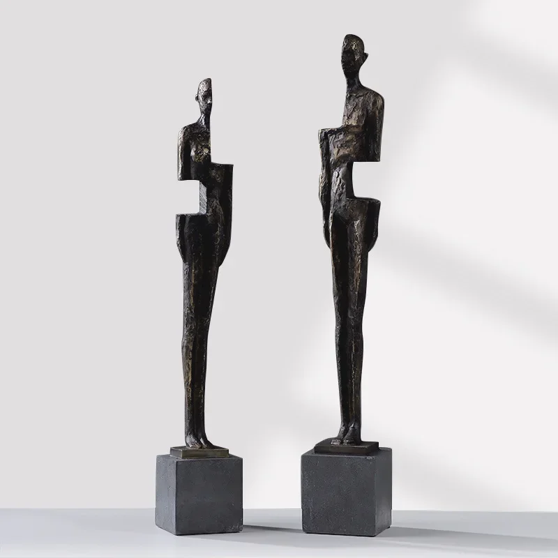 Black Abstract Figure Ornament Resin Crafts Body Sculpture Hollowed-out Decorative Figurines Decoration Accessories
Black Abstract Figure Ornament Resin Crafts Body Sculpture Hollowed-out Decorative Figurines Decoration Accessories