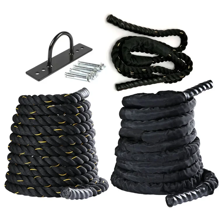 Home Gym Battle Heavy Jump Rope 1 Inch 1.5inch 2 Inch 25mm 38mm 50mm 30feet 40 Feet 50 Feet Polyester Battle Rope
Home Gym Battle Heavy Jump Rope 1 Inch 1.5inch 2 Inch 25mm 38mm 50mm 30feet 40 Feet 50 Feet Polyester Battle Rope