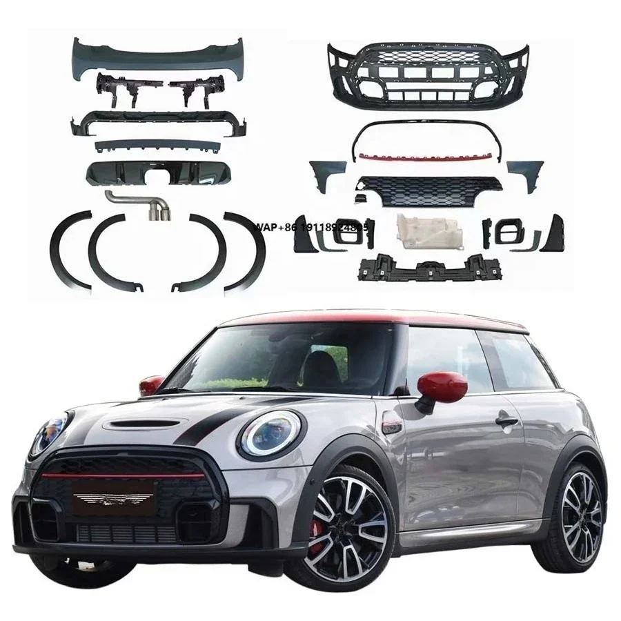Mini Cooper F56 F57 2013-2019 Body Kit Upgrade JCW New Front & Rear Bumper with Wheel Arch Car Bumper
Mini Cooper F56 F57 2013-2019 Body Kit Upgrade JCW New Front & Rear Bumper with Wheel Arch Car Bumper