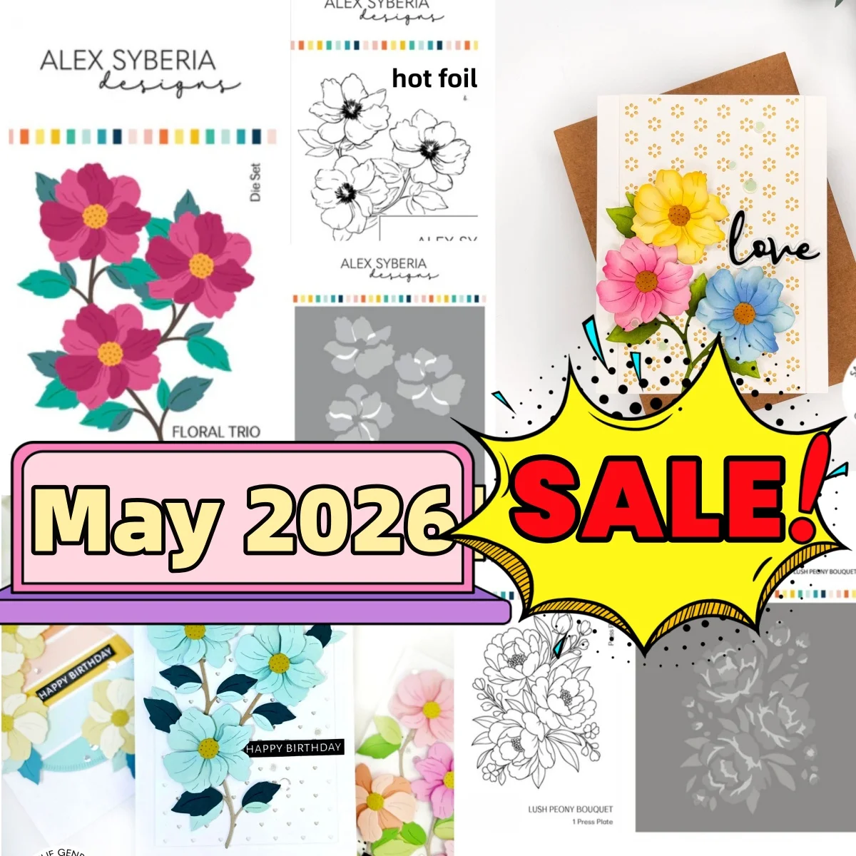 May 2026 Peony Bouquet Floral Metal Cutting Dies Stencil Hot Foil for DIY Scrapbook Embossed Handcraft Card Craft Decoration
May 2026 Peony Bouquet Floral Metal Cutting Dies Stencil Hot Foil for DIY Scrapbook Embossed Handcraft Card Craft Decoration
