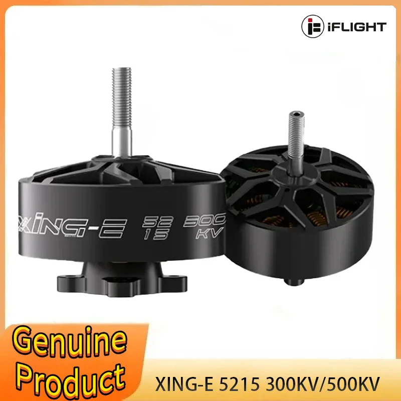 IFlight XING-E 5215 Motor 300KV/500KV Brushless Motor Waterproof 4-8S for FPV Multirotor Motors RC Drones Parts Toy Accessories
IFlight XING-E 5215 Motor 300KV/500KV Brushless Motor Waterproof 4-8S for FPV Multirotor Motors RC Drones Parts Toy Accessories