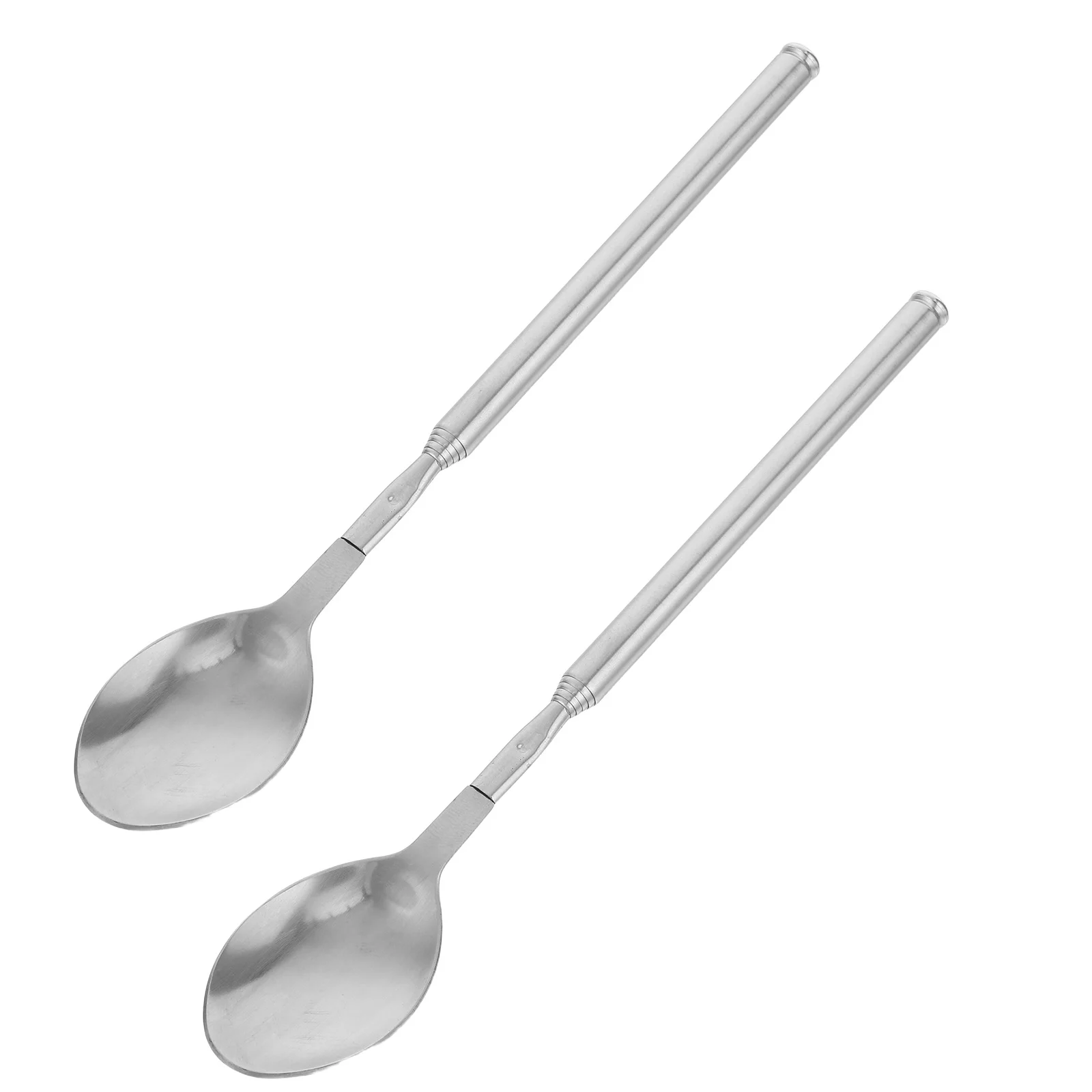 2Pcs Telescopic Stainless Steel Extendable Spoons 20.5-63.5cm Cooking Mixing Serving Dinner Tools Telescoping Spoon
2Pcs Telescopic Stainless Steel Extendable Spoons 20.5-63.5cm Cooking Mixing Serving Dinner Tools Telescoping Spoon