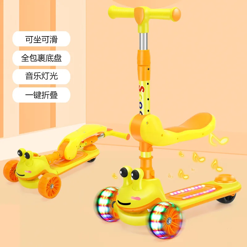 Children's Toy Scooter Balance Car Three-in-one Children's Outdoor Travel Scooter Gift 2-12 Years Old Kick Scooter
Children's Toy Scooter Balance Car Three-in-one Children's Outdoor Travel Scooter Gift 2-12 Years Old Kick Scooter