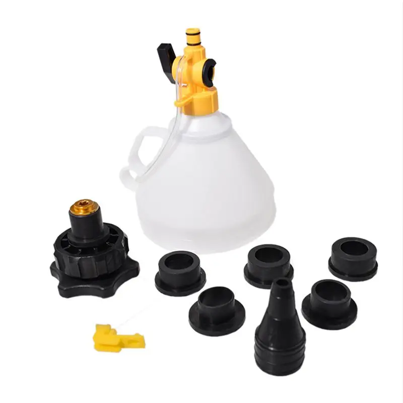 Easy To Use Coolant Radiator Filling Tool Refilling Funnel Tool Kit 5 Adaptor Parts For Ford GM Honda Toyota Nis
Easy To Use Coolant Radiator Filling Tool Refilling Funnel Tool Kit 5 Adaptor Parts For Ford GM Honda Toyota Nis