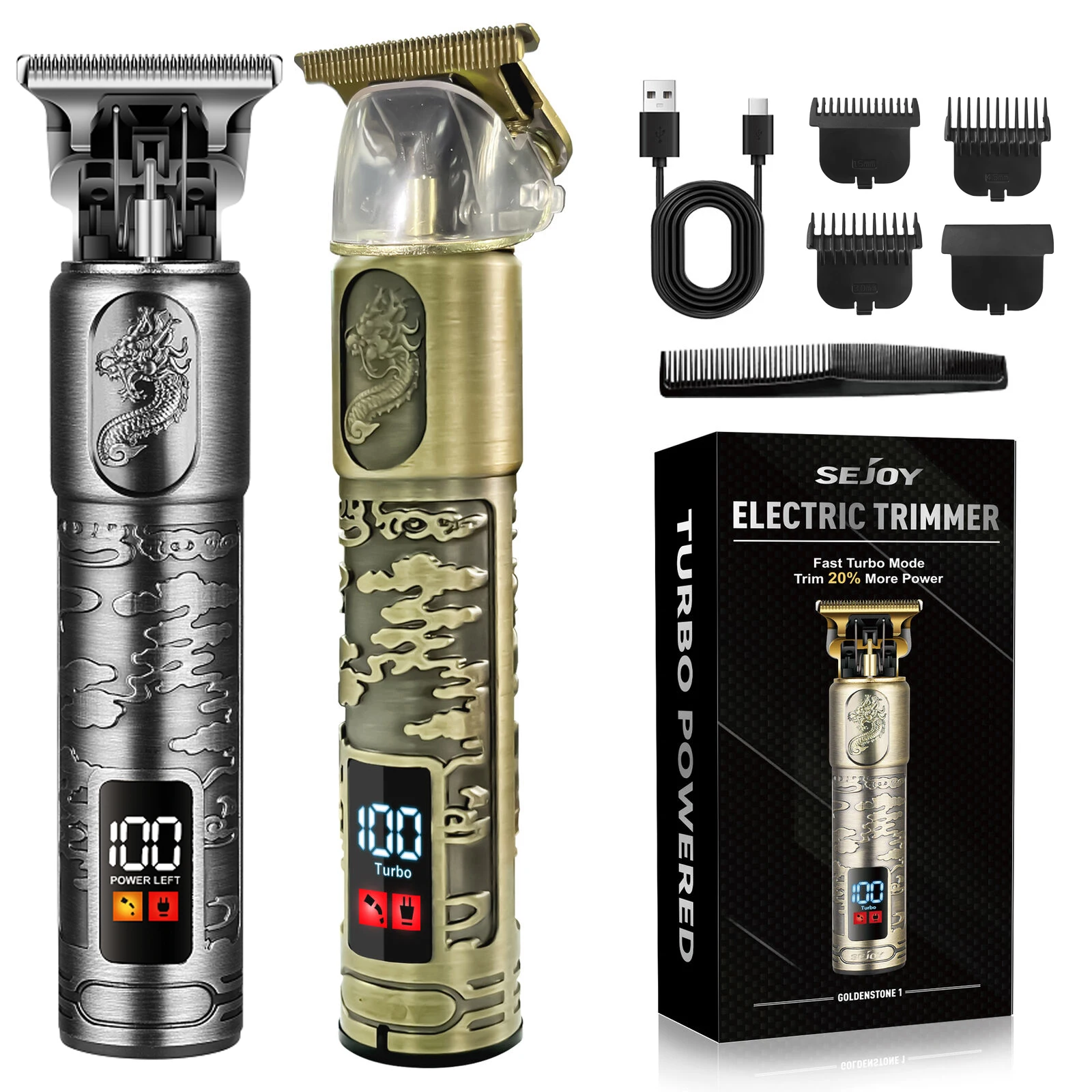Sejoy Professional Hair Clippers Cordless Electric Hair Trimmer Shaving Machine Cool Design Cutting Barber Beard
Sejoy Professional Hair Clippers Cordless Electric Hair Trimmer Shaving Machine Cool Design Cutting Barber Beard