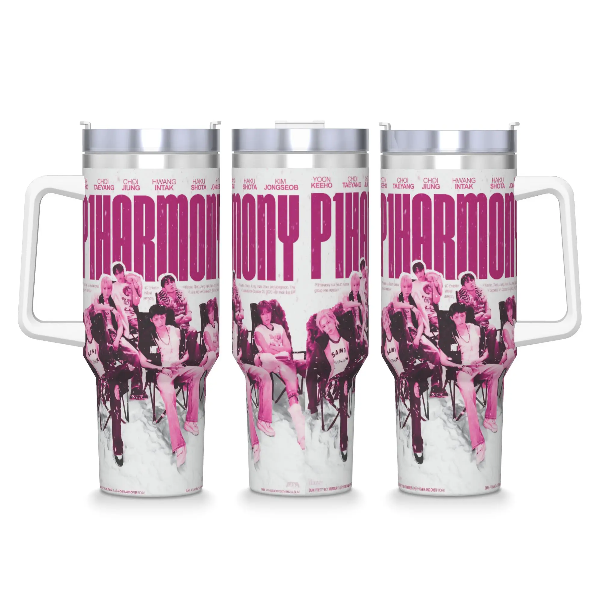p1harmony DUH Tumbler Cold Drink Water Bottle Portable Stainless Steel Coffee Mug Printed Camping Mugs Cup
p1harmony DUH Tumbler Cold Drink Water Bottle Portable Stainless Steel Coffee Mug Printed Camping Mugs Cup
