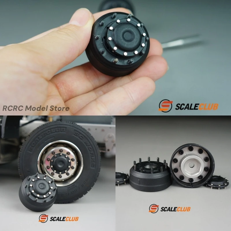 SCALECLUB 1/14 Front Wheel Hubs Brake Hub Coupler Hex Adapter Bearing Version For 1/14 RC Tractor Truck Parts QLGJHQ-TY-1
SCALECLUB 1/14 Front Wheel Hubs Brake Hub Coupler Hex Adapter Bearing Version For 1/14 RC Tractor Truck Parts QLGJHQ-TY-1