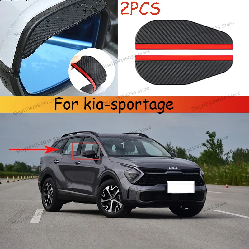 For kia-sportage Car 2PCS Carbon Fiber Sun Visor Shade Cover Car Rearview Mirror Rain Eyebrow Protector Clear Vision
For kia-sportage Car 2PCS Carbon Fiber Sun Visor Shade Cover Car Rearview Mirror Rain Eyebrow Protector Clear Vision