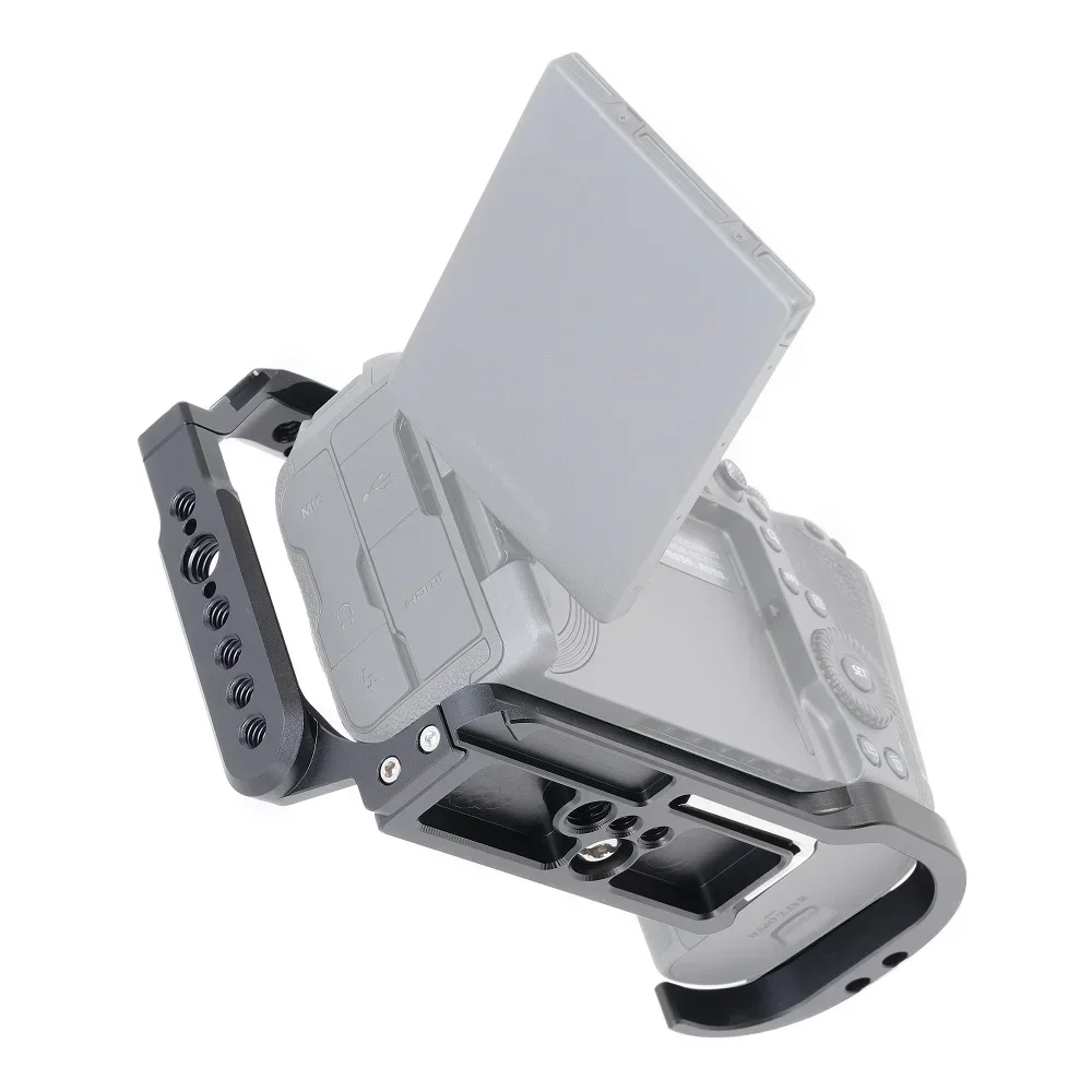 Camera Cage For Canon EOS R5 Mark II Portable Quick Release DSLR Photography Accessories Tempered Screen Protector Cage
Camera Cage For Canon EOS R5 Mark II Portable Quick Release DSLR Photography Accessories Tempered Screen Protector Cage