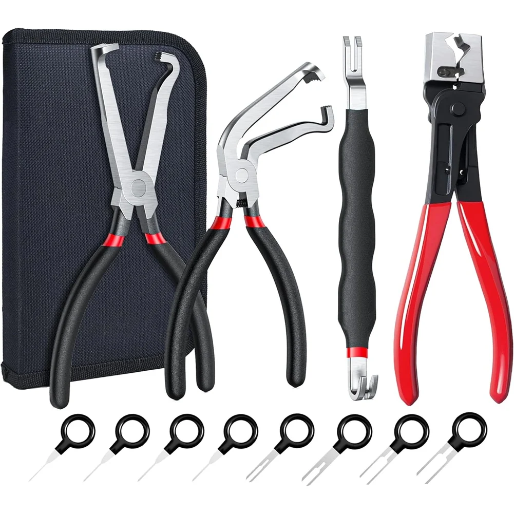 AT19-Набор инструментов для отключения электрооборудования-5 шт. плоскогубцы для автомобиля, автомобильный разъем, разделитель и хомут для шланга
AT19-Набор инструментов для отключения электрооборудования-5 шт. плоскогубцы для автомобиля, автомобильный разъем, разделитель и хомут для шланга