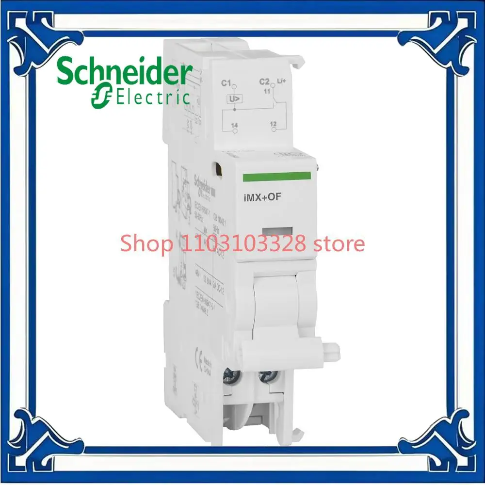 IMX + of with Normally Open and Normally Closed Contacts of Shunt Trip Unit + Status Indication Contact 48VAC/48VDC A9A26947
IMX + of with Normally Open and Normally Closed Contacts of Shunt Trip Unit + Status Indication Contact 48VAC/48VDC A9A26947