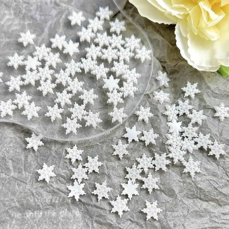 Resin Minimalist Hexagonal Pure White Snowflake Nail Charms Christmas Celebration Snowflake Nail Art Decoration DIY Accessories
Resin Minimalist Hexagonal Pure White Snowflake Nail Charms Christmas Celebration Snowflake Nail Art Decoration DIY Accessories