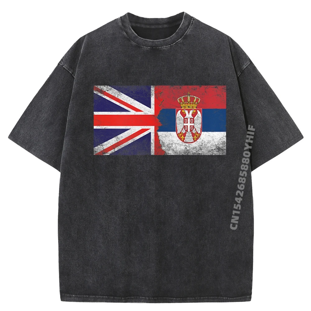 Normal United Kingdom Serbia Flags British Male Tshirts Family Graphic Tees Fashion Washed Tee-Shirt Mens Tops
Normal United Kingdom Serbia Flags British Male Tshirts Family Graphic Tees Fashion Washed Tee-Shirt Mens Tops