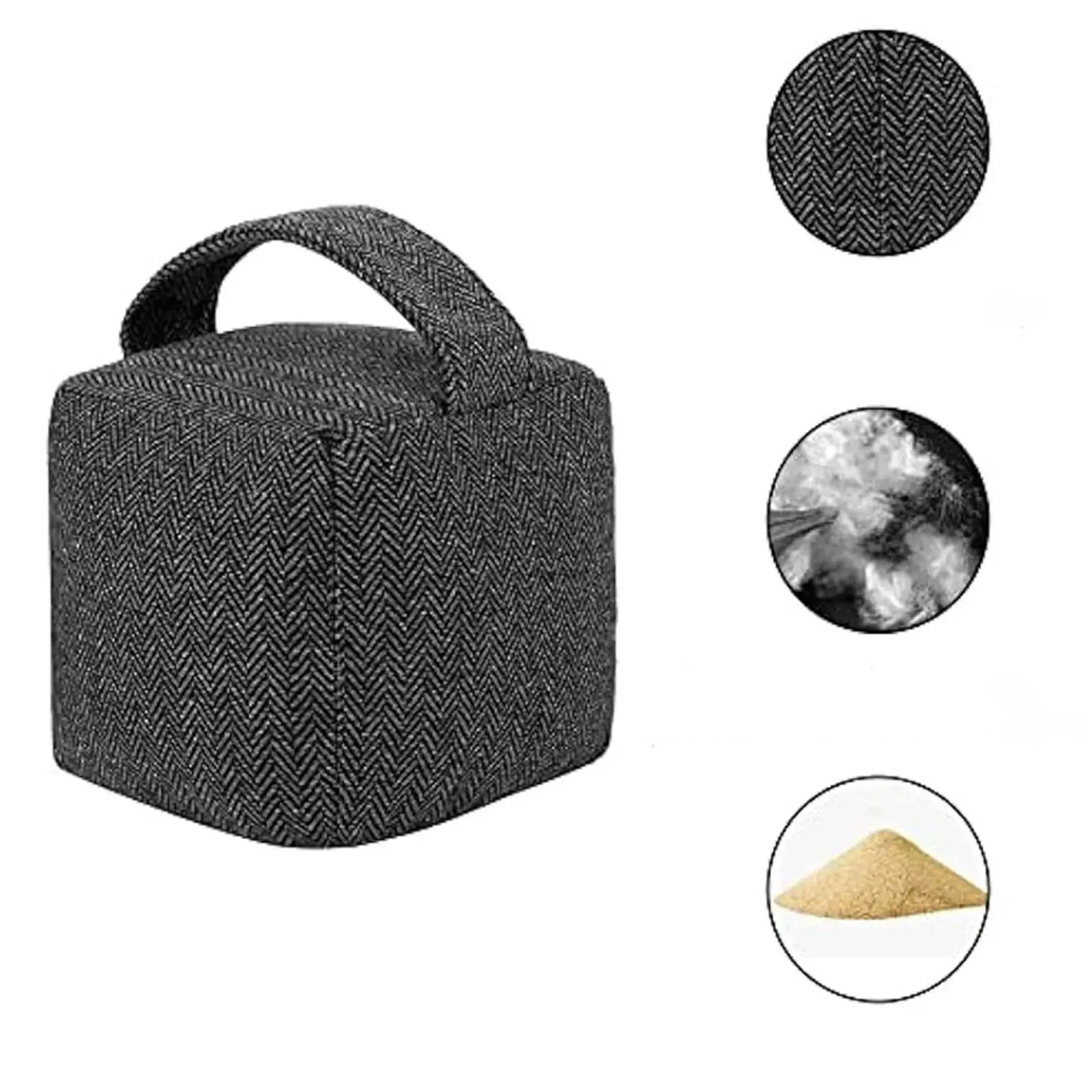 Weighted Door Stopper Bag Portable Doorstop for Apartment Bathroom Kitchen
Weighted Door Stopper Bag Portable Doorstop for Apartment Bathroom Kitchen