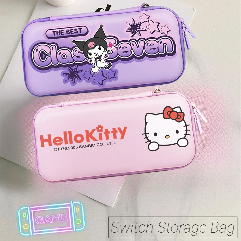 Чехол Kuromi Hello Kitty Nintend Switch, портативный водонепроницаемый жесткий защитный чехол для хранения аксессуаров для консоли Nitendo Switch NS
Чехол Kuromi Hello Kitty Nintend Switch, портативный водонепроницаемый жесткий защитный чехол для хранения аксессуаров для консоли Nitendo Switch NS