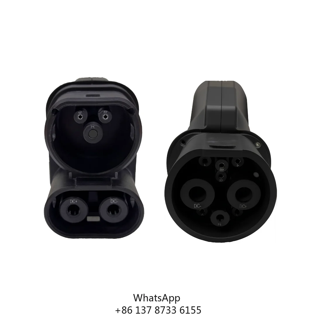 GBT CCS2 Charging Adapter DC Gbt To Ccs2 Electric Vehicle Converter Portable 250a Ev Charger Adapter Ip54 Waterproof Plug
GBT CCS2 Charging Adapter DC Gbt To Ccs2 Electric Vehicle Converter Portable 250a Ev Charger Adapter Ip54 Waterproof Plug