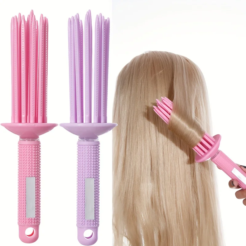 Air Volume Hair Fluffy Styling Curler Comb Hair Curler Comb Heatless Curling Roller Salon Hair Styling Tools Accessories
Air Volume Hair Fluffy Styling Curler Comb Hair Curler Comb Heatless Curling Roller Salon Hair Styling Tools Accessories