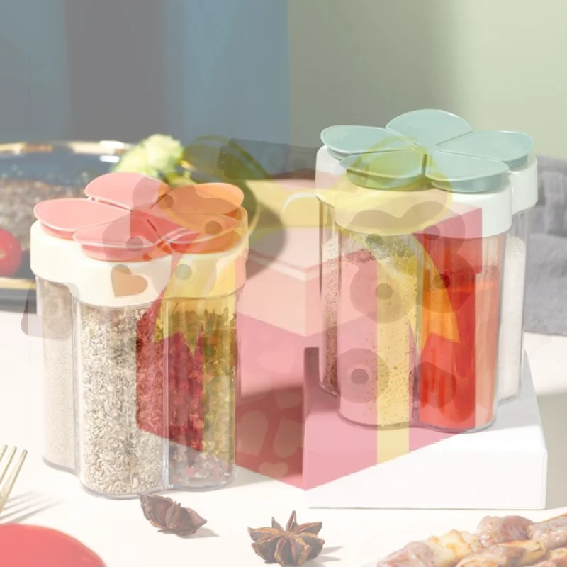 【HG】Creative 5 In 1 Seasoning Jar Household Moisture-proof Spice Rack Outdoor Camping Seasoning Bottle Kitchen Gadget
【HG】Creative 5 In 1 Seasoning Jar Household Moisture-proof Spice Rack Outdoor Camping Seasoning Bottle Kitchen Gadget