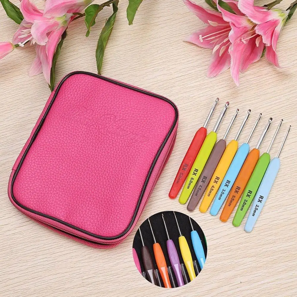 16pcs Yarn Knitting Crochet Soft Handle Plastic Sewing Needles Kit Colorful DIY Craft Handmade for Arthritic Hands Knitting Tool
16pcs Yarn Knitting Crochet Soft Handle Plastic Sewing Needles Kit Colorful DIY Craft Handmade for Arthritic Hands Knitting Tool