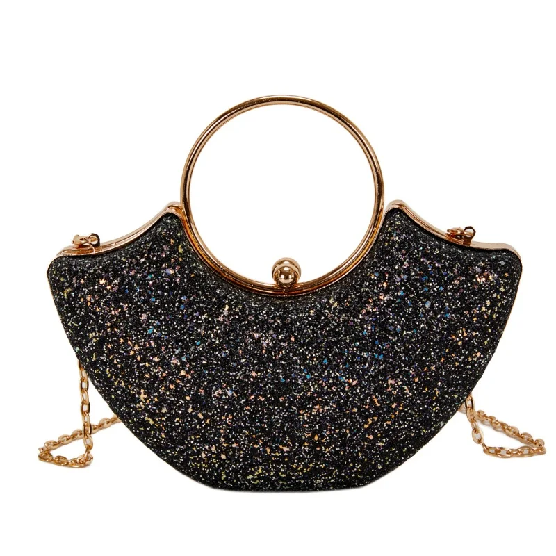 New Celebrity Banquet Bag Sequin Handbag with Evening Dress Qipao Bag Handbag Chain Bag Diagonal Straddle Bag 
New Celebrity Banquet Bag Sequin Handbag with Evening Dress Qipao Bag Handbag Chain Bag Diagonal Straddle Bag