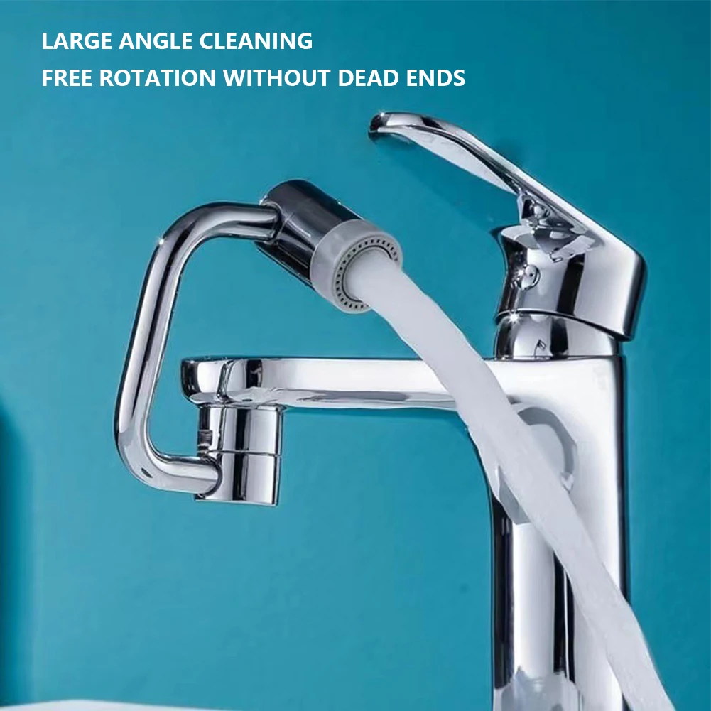 1080 Rotating Rotatable Spray Attachment Robotic Arm Swivel Faucet Extender 2 Mode Splash Filter Extension Multifunctional
1080 Rotating Rotatable Spray Attachment Robotic Arm Swivel Faucet Extender 2 Mode Splash Filter Extension Multifunctional