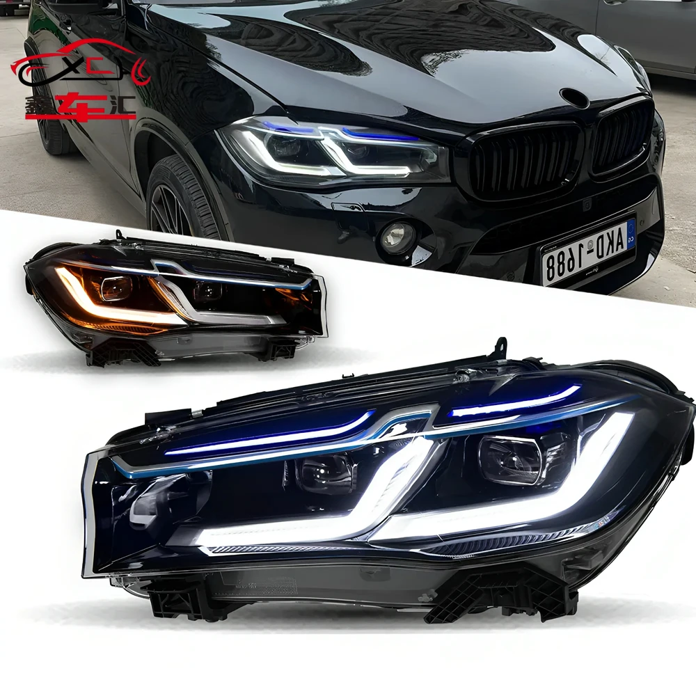 Headlight For BMW X5 F15 LED Headlights 2014-2018 Head Lamp Car Styling DRL Signal Projector Lens Automotive Accessories
Headlight For BMW X5 F15 LED Headlights 2014-2018 Head Lamp Car Styling DRL Signal Projector Lens Automotive Accessories
