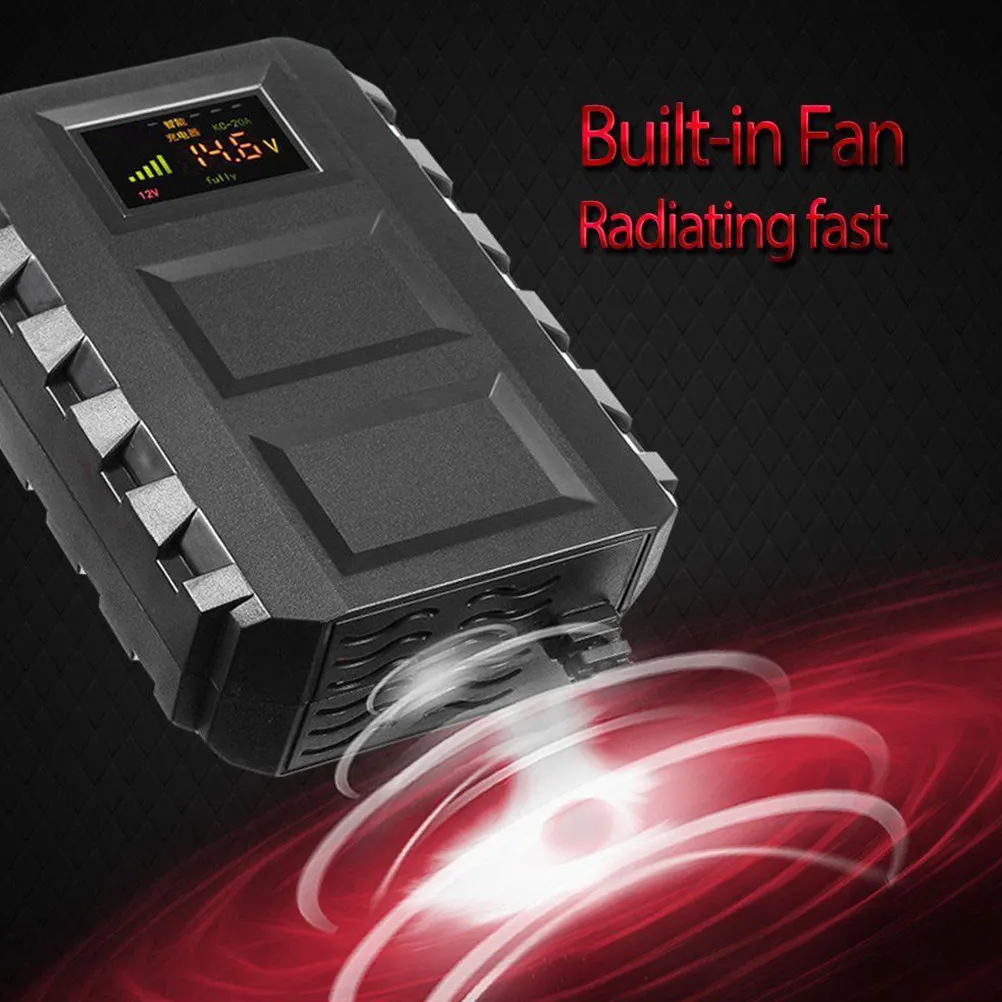 Motorcycle Battery Charger 12V 20a Charger Eu Plug Overcurrent Reverse Connection Overheat Low Voltage Protection
Motorcycle Battery Charger 12V 20a Charger Eu Plug Overcurrent Reverse Connection Overheat Low Voltage Protection
