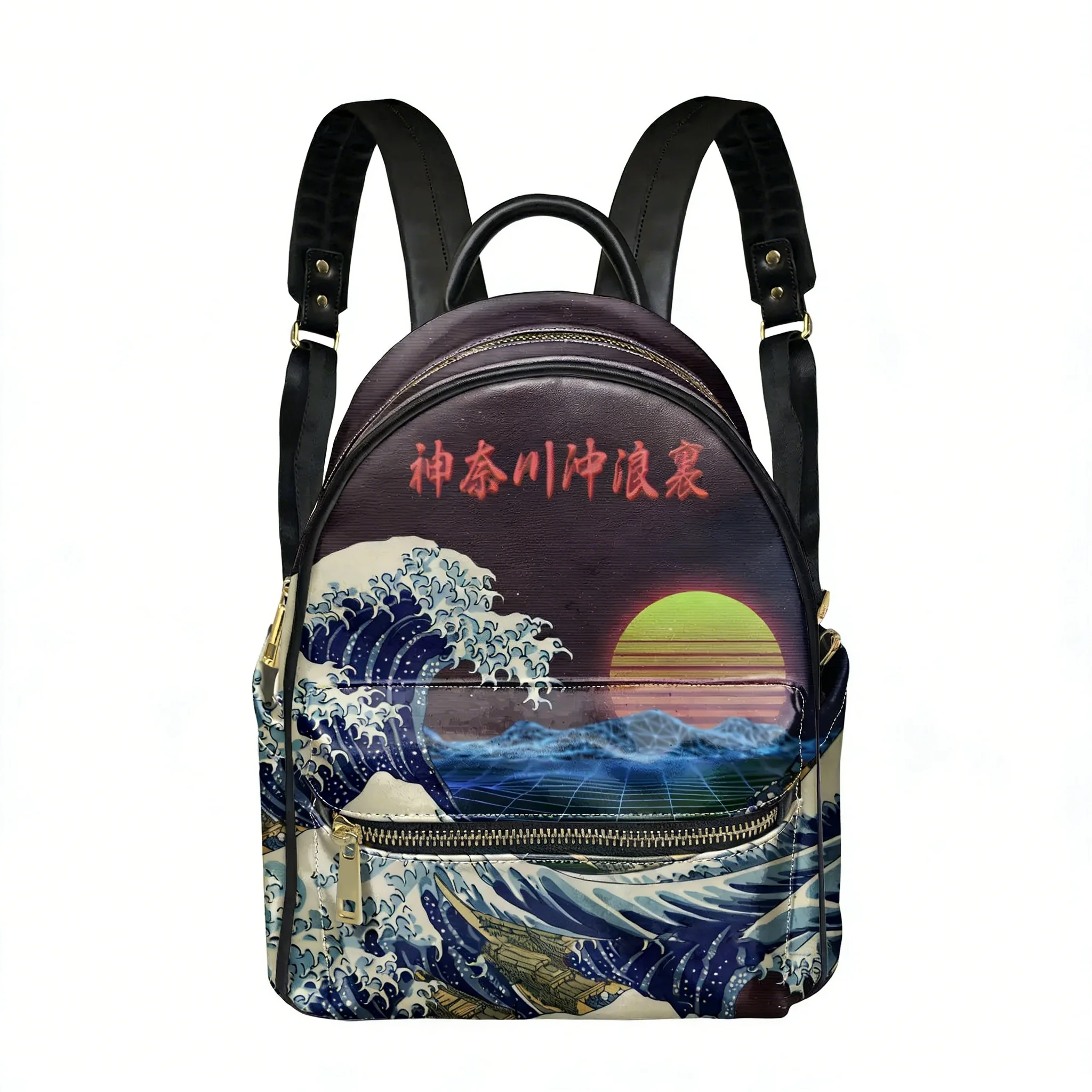 The Great Wave off Kanagawa Backpack Womens Men Personalized Double Shoulder Bag Business Travel Bookbag Rucksack Gift Daypack
The Great Wave off Kanagawa Backpack Womens Men Personalized Double Shoulder Bag Business Travel Bookbag Rucksack Gift Daypack