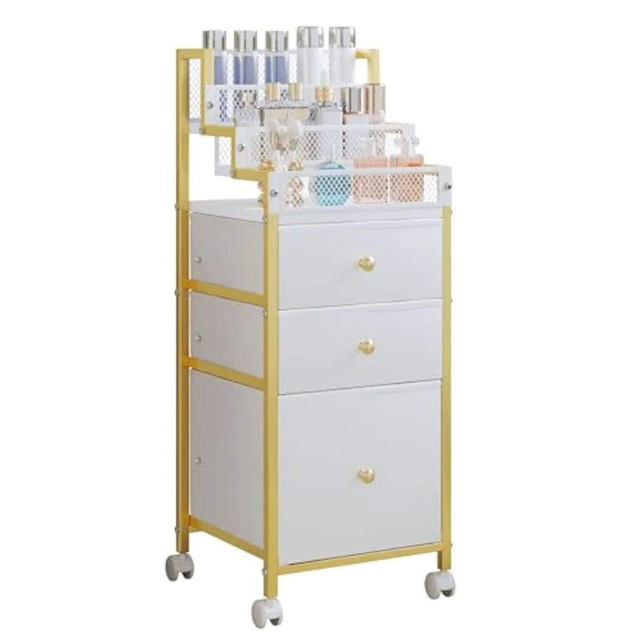 Makeup Organizer Storage Cart with Drawers, Bathroom Stand Perfume Display Riser, Cosmetic Display Case for Skin Care, Makeup B
Makeup Organizer Storage Cart with Drawers, Bathroom Stand Perfume Display Riser, Cosmetic Display Case for Skin Care, Makeup B