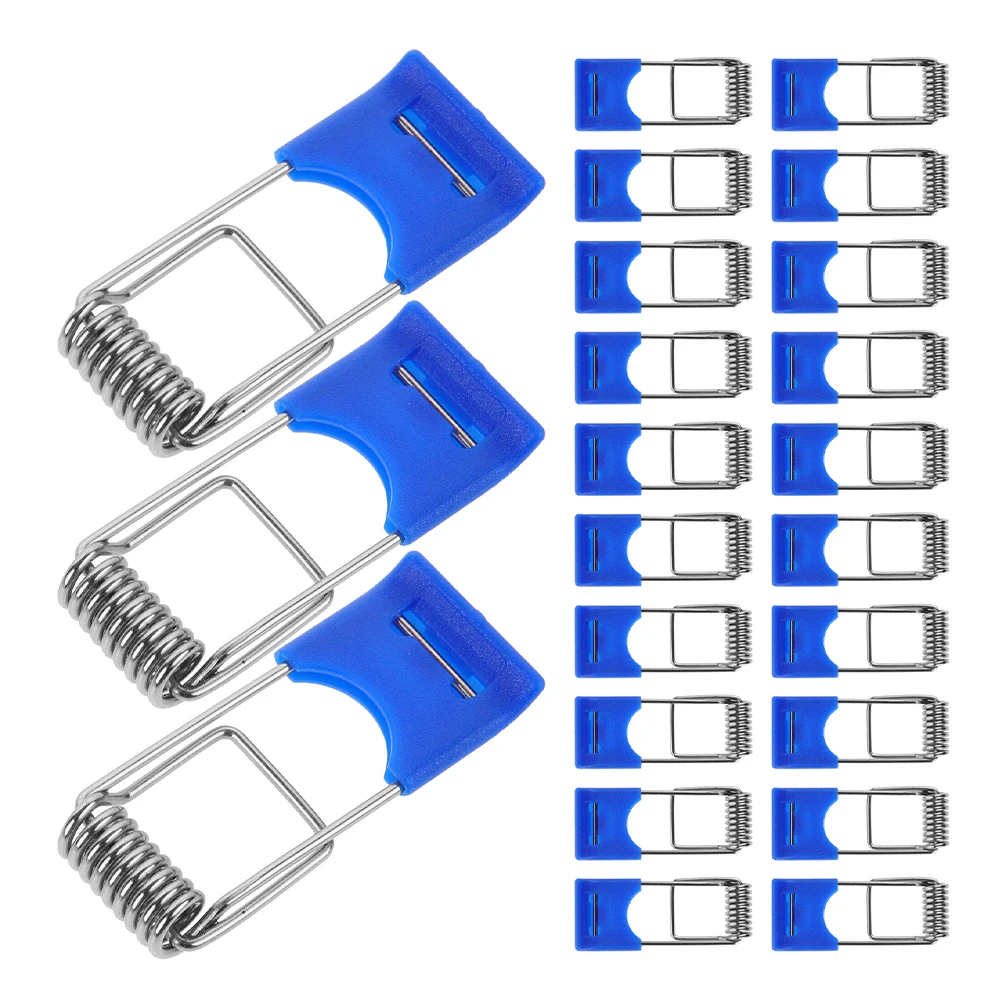 50 Pcs Clips Spring Snap Downlight Garage Fixture Led Lamps for Strip Lights Accessories Blue
50 Pcs Clips Spring Snap Downlight Garage Fixture Led Lamps for Strip Lights Accessories Blue