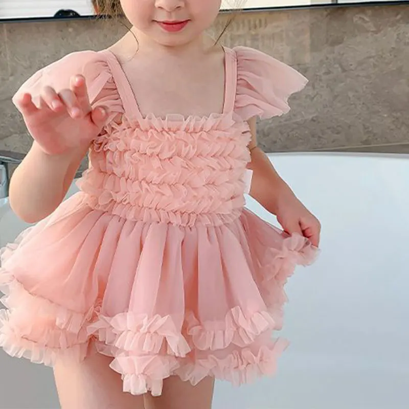 Elegant Fashion Harajuku Slim Fit Children Clothes Loose Casual Swimsuit All Match Dresses Solid Sleeveless One Piece Lace Dress
Elegant Fashion Harajuku Slim Fit Children Clothes Loose Casual Swimsuit All Match Dresses Solid Sleeveless One Piece Lace Dress
