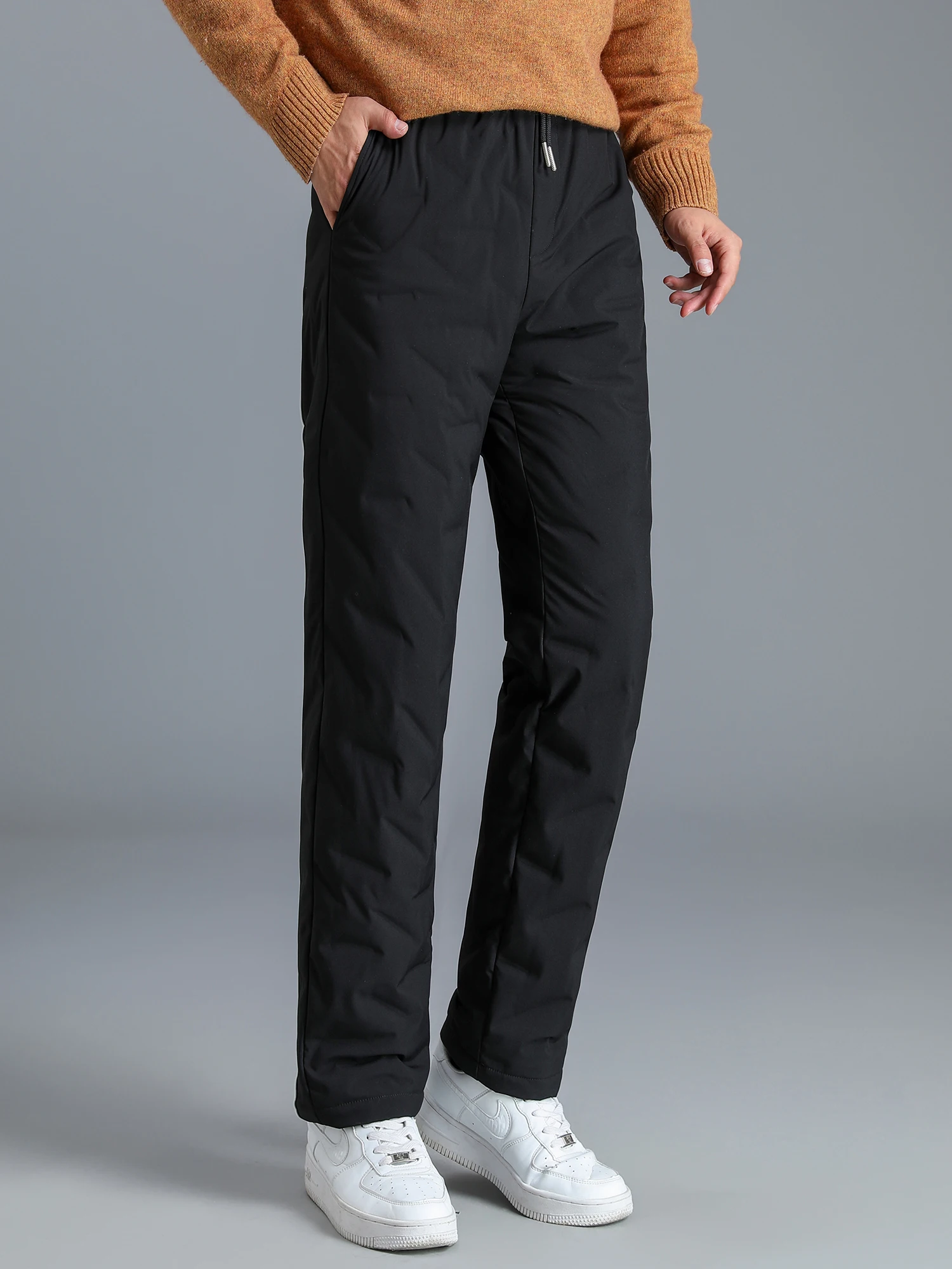 Down pants for men, straight leg, thick and warm outdoor skiing, men's casual pants, cotton pants, winter pants men
Down pants for men, straight leg, thick and warm outdoor skiing, men's casual pants, cotton pants, winter pants men