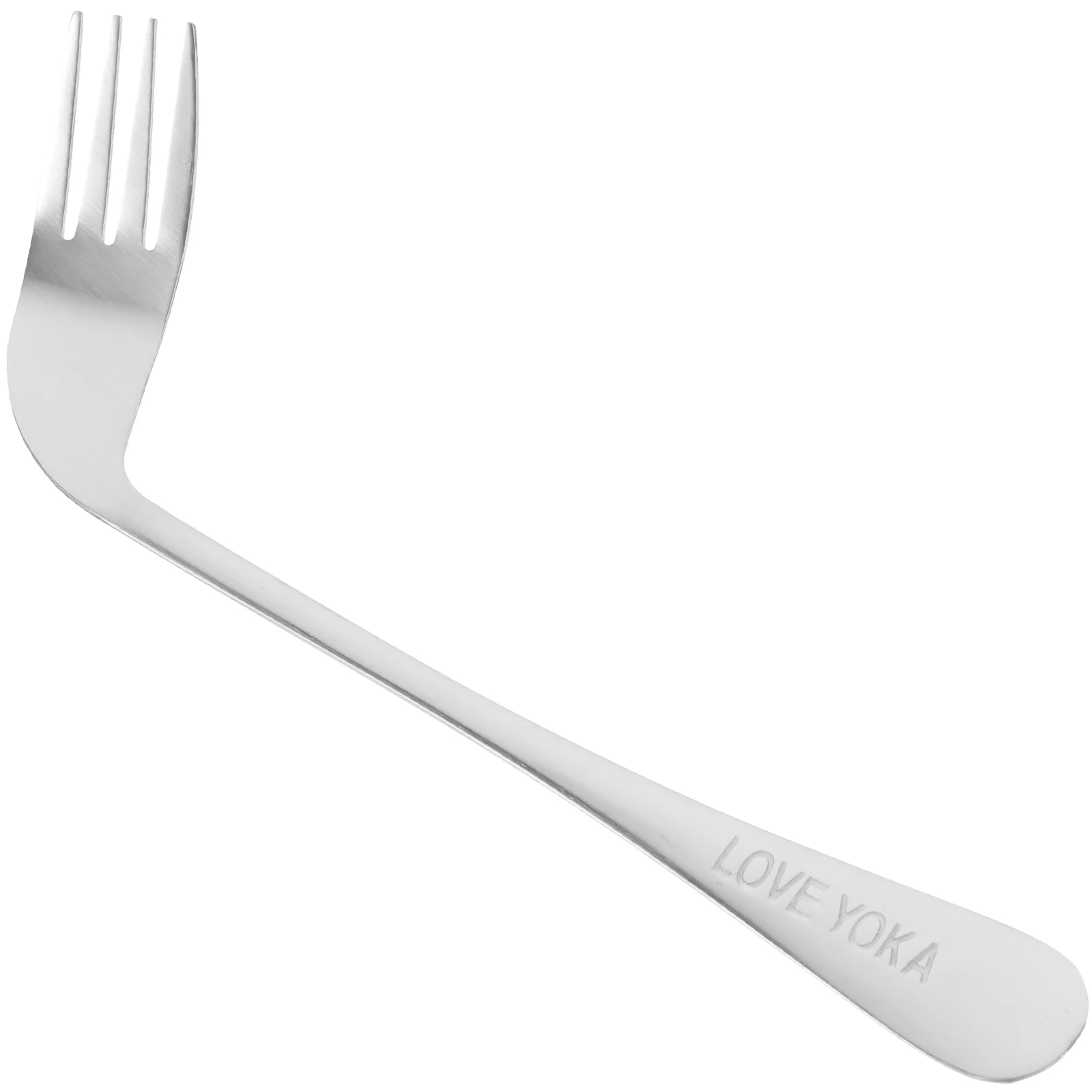 Stainless Steel Angled Forks for Elderly Ergonomic Lightweight Feeding Fork Metal Tableware Health Care Accessories Daily Use
Stainless Steel Angled Forks for Elderly Ergonomic Lightweight Feeding Fork Metal Tableware Health Care Accessories Daily Use