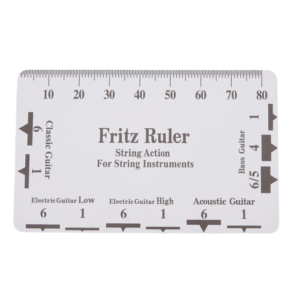 Guitar String Height Ruler Set with Stainless Steel Radius Gauges Precise Measurement, Professional Tools for Guitar Setup
Guitar String Height Ruler Set with Stainless Steel Radius Gauges Precise Measurement, Professional Tools for Guitar Setup