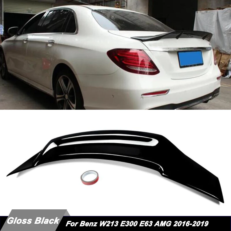 Glossy Black Rear Tail Spoiler Wing Fit For Mercedes W213 E250 E43 2016-2019 R Style Rear Trunk Boot Lip Spoiler Wing SAIQINGSP
Glossy Black Rear Tail Spoiler Wing Fit For Mercedes W213 E250 E43 2016-2019 R Style Rear Trunk Boot Lip Spoiler Wing SAIQINGSP