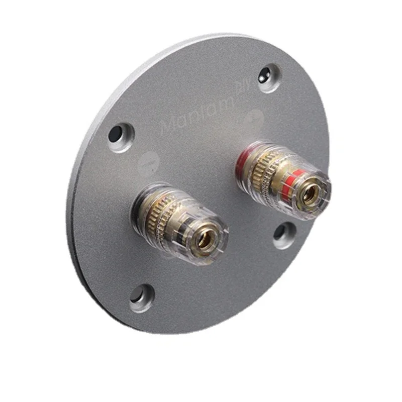 HiFi Audio Binding Post Banana Plug Socket Aluminum Alloy 2-bit Copper Speaker DIY Terminal Box Board 75mm
HiFi Audio Binding Post Banana Plug Socket Aluminum Alloy 2-bit Copper Speaker DIY Terminal Box Board 75mm