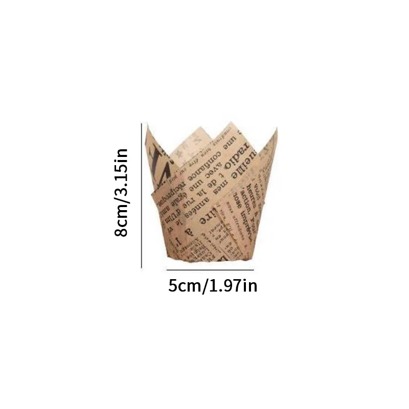 ГОРЯЧО! 50 шт. бумажных форм для кексов и маффинов в форме тюльпана, жиростойкие вкладыши для выпечки, коробки для кексов, инструменты для украшения тортов, DIY-наборы, чехлы для маффинов
ГОРЯЧО! 50 шт. бумажных форм для кексов и маффинов в форме тюльпана, жиростойкие вкладыши для выпечки, коробки для кексов, инструменты для украшения тортов, DIY-наборы, чехлы для маффинов