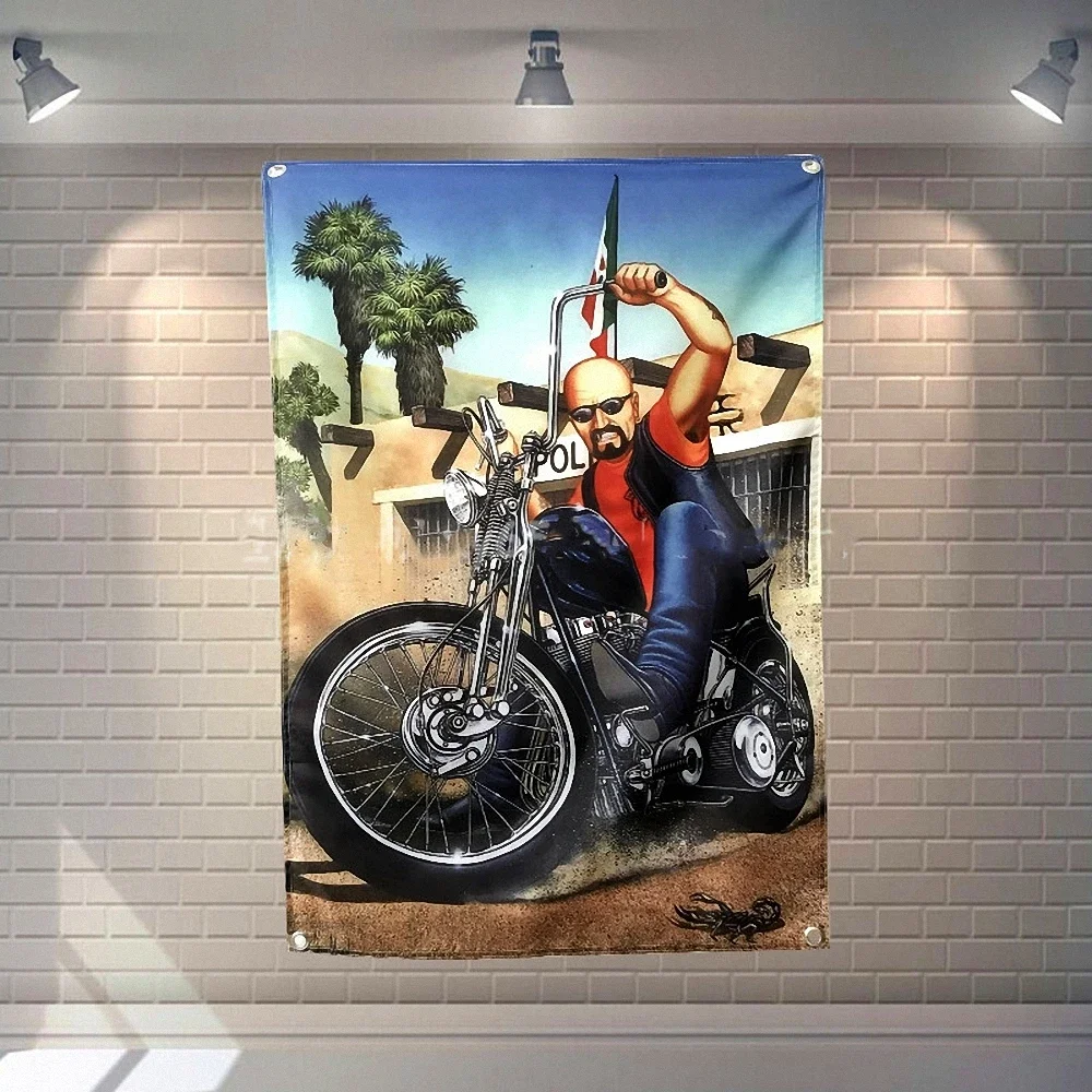 Motorcycle rider Vintage Movie Posters Wall Hanging Flags Tapestry Canvas Painting Motors Wall Art Banners Home Decor Drawing
Motorcycle rider Vintage Movie Posters Wall Hanging Flags Tapestry Canvas Painting Motors Wall Art Banners Home Decor Drawing