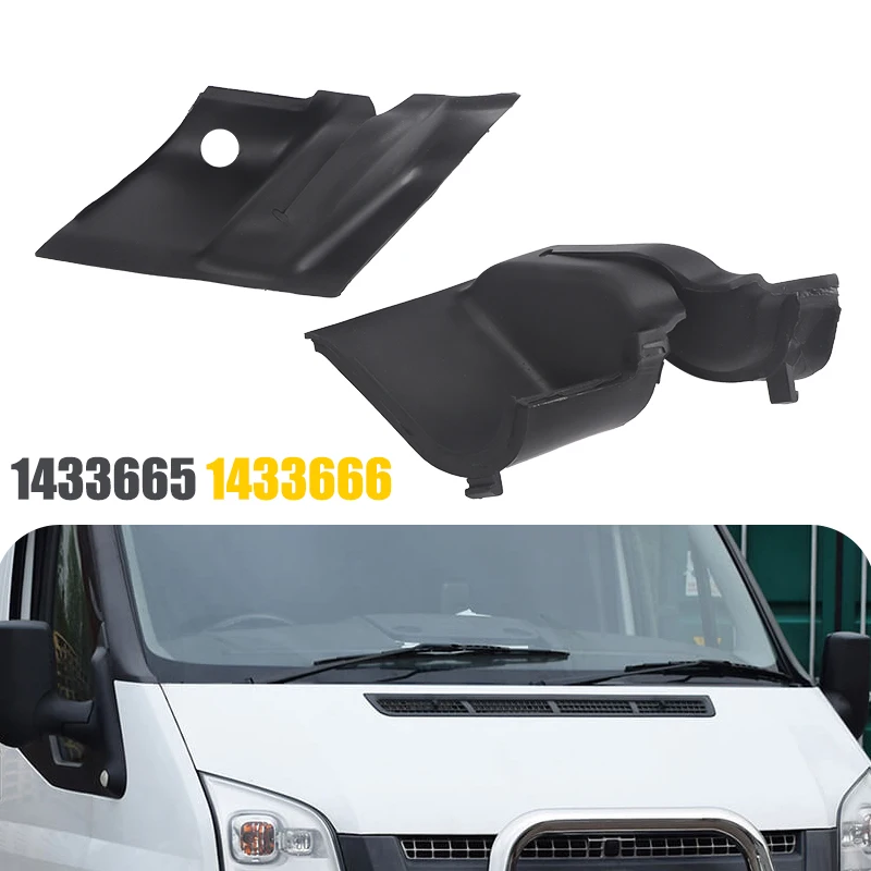2Pcs RV Front Windshield Wiper Cowl End Panel Cover Trim For Ford Transit Mk7 2006-2013 1433665 1433666 6c11-16k814-Ae
2Pcs RV Front Windshield Wiper Cowl End Panel Cover Trim For Ford Transit Mk7 2006-2013 1433665 1433666 6c11-16k814-Ae