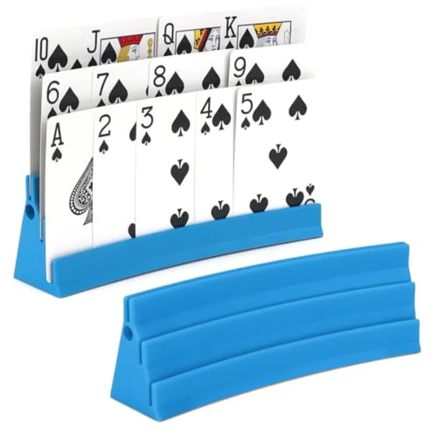2-Pack Card Holder for Playing Cards 3-Layer Magnetic Storage Tray for Poker, UNO and Game Nights Travel-Friendly Organizer for
2-Pack Card Holder for Playing Cards 3-Layer Magnetic Storage Tray for Poker, UNO and Game Nights Travel-Friendly Organizer for