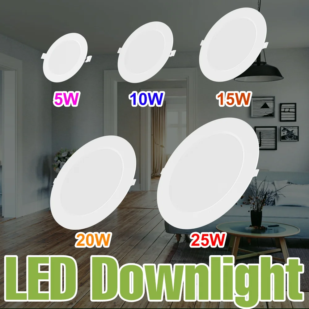 2pcs 25W LED Ultra Thin Downlight Indoor Round Panel Lamp 220V Recessed Ceiling Light Cloakroom Bedroom Kitche Office Nightlight
2pcs 25W LED Ultra Thin Downlight Indoor Round Panel Lamp 220V Recessed Ceiling Light Cloakroom Bedroom Kitche Office Nightlight