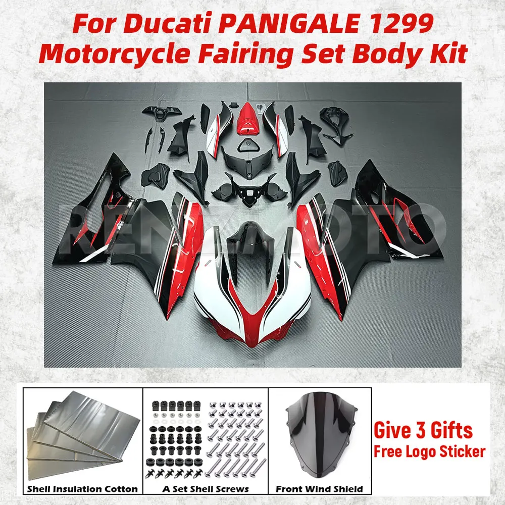 Комплекты обтекателей для мотоцикла Ducati Panigale 1299: Комплект пластиковых обтекателей из ABS-пластика, набор для кузова, аксессуары для литья под давлением
Комплекты обтекателей для мотоцикла Ducati Panigale 1299: Комплект пластиковых обтекателей из ABS-пластика, набор для кузова, аксессуары для литья под давлением
