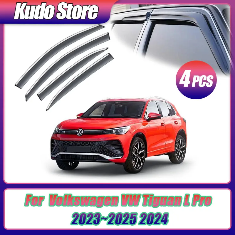 Car Windows Visor For Volkswagen VW Tiguan L Pro 2023~2025 2024 Awnings Rain Eyebrow Guard Cover Deflector Sticker Accessorie
Car Windows Visor For Volkswagen VW Tiguan L Pro 2023~2025 2024 Awnings Rain Eyebrow Guard Cover Deflector Sticker Accessorie