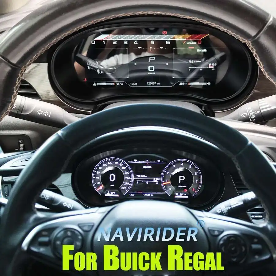 12,3-дюймовый полный ЖК-экран с цифровым кластером AI для Buick Regal Verano 2014-2024, модификация, измеритель скорости, приборная панель Carplay
12,3-дюймовый полный ЖК-экран с цифровым кластером AI для Buick Regal Verano 2014-2024, модификация, измеритель скорости, приборная панель Carplay