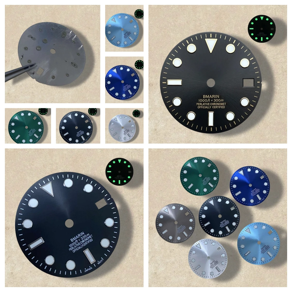 High Quality 28.5mm S Logo NH35 Dial SUB DIal Suitable For NH35/NH36 Movement Green Luminous NH35 Modification Accessories
High Quality 28.5mm S Logo NH35 Dial SUB DIal Suitable For NH35/NH36 Movement Green Luminous NH35 Modification Accessories